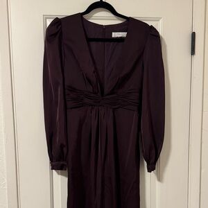 Mac Duggal Elegant Plum Romper Size 6